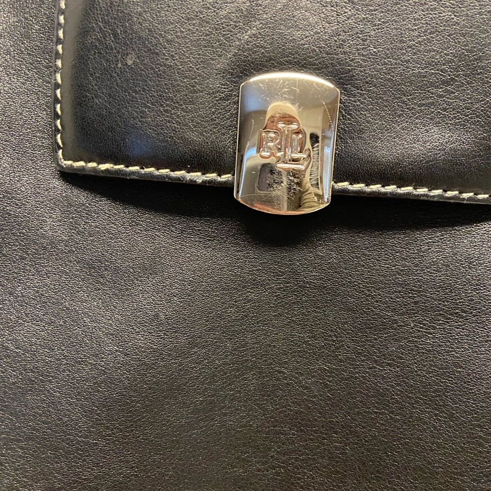 Lauren by Ralph Lauren Leather Tote Bag - Picture 3 of 14